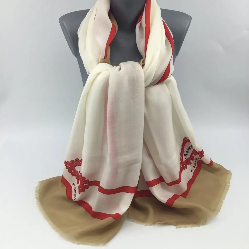 Burberry Society by Burberrys Cashmere MultiColor Cashmere Never worn - Box View