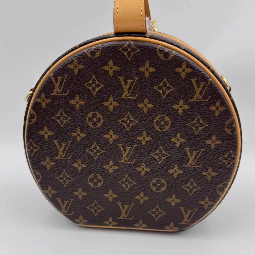 Louis Vuitton Petite Boite Chapeau Camel Leather Very good - Back View