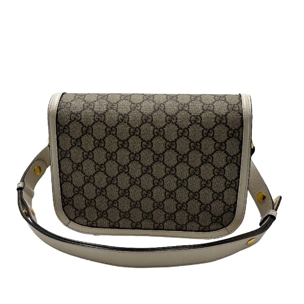 Gucci 1955 Horsebit Bag - '20s White Good - Inside View