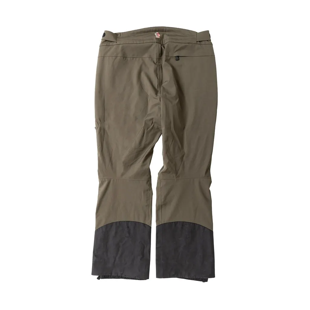 Moncler Ski Pants - '20s Black Good - Back View