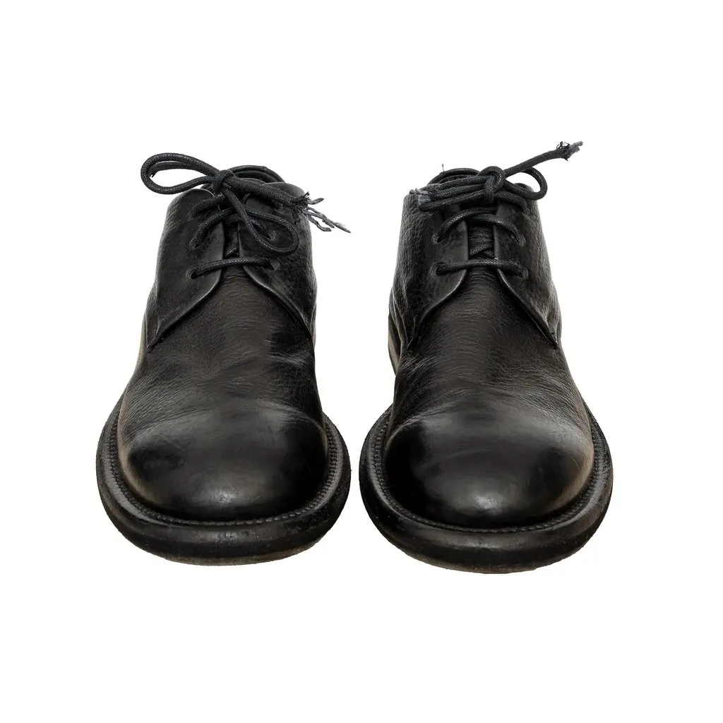 Unsigned Marsèll Gommello Derby Shoes - '10s Black Lace Good - Model View