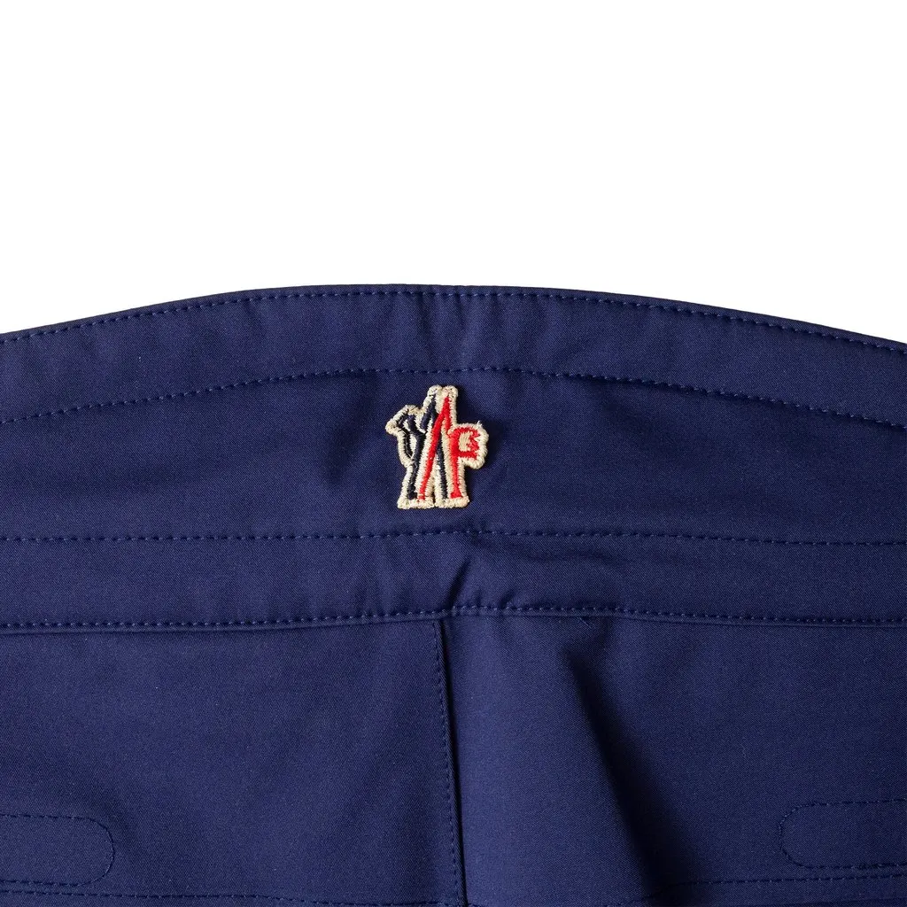 Moncler Ski Pants - '20s Grey Lace Good - Model View