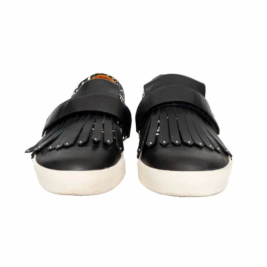 Marc Jacobs Kilt Sneakers - '10s Black Leather Good - Inside View