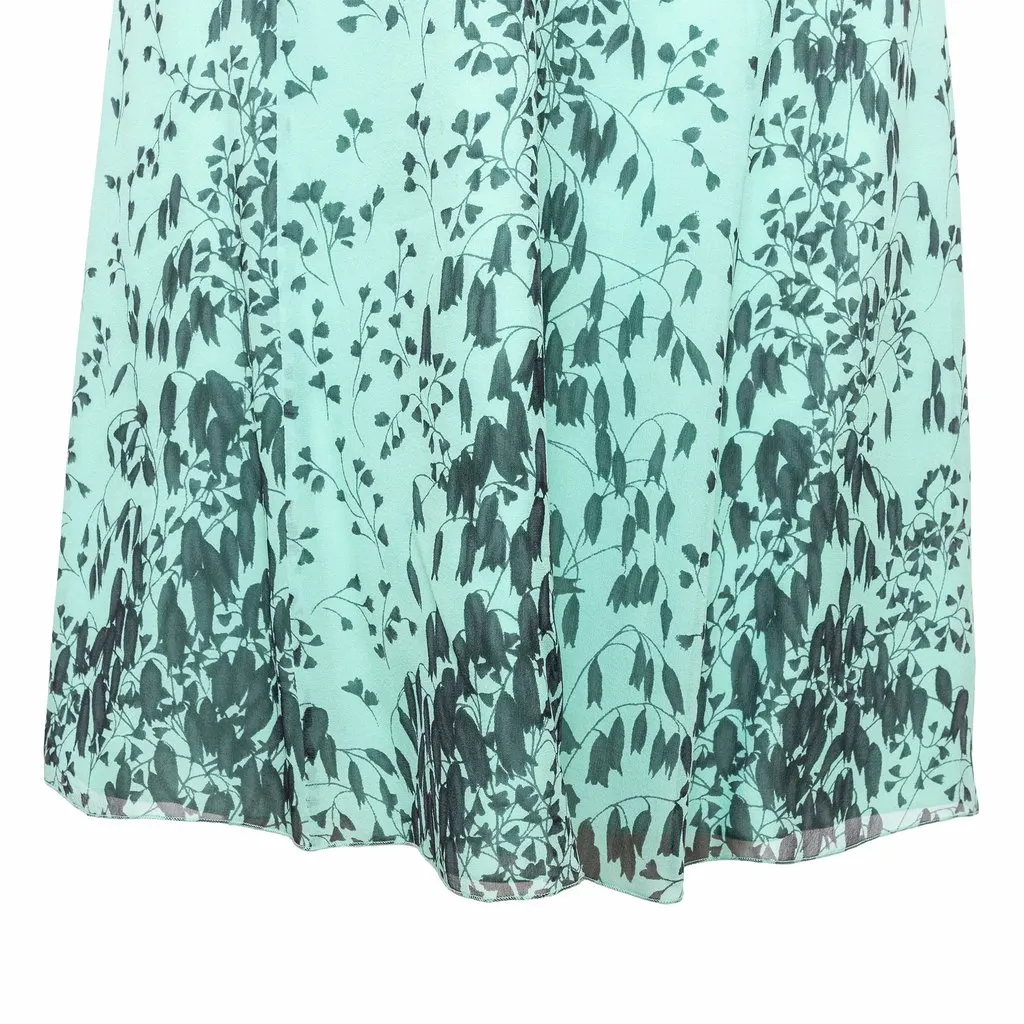 Emporio Armani Printed Silk Dress - '00s MultiColor Silk Good - Model View
