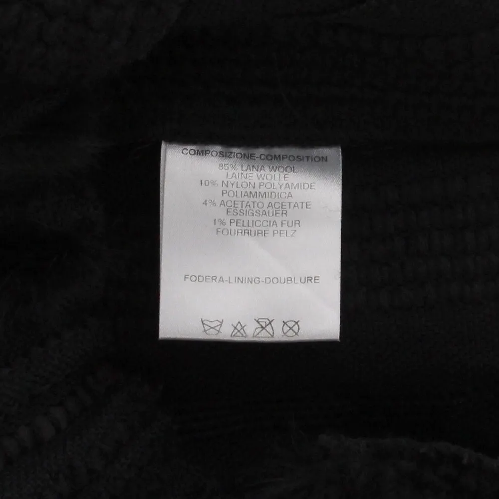 Gucci Black Knitted Skirt - 2000s Black Wool Good - Box View