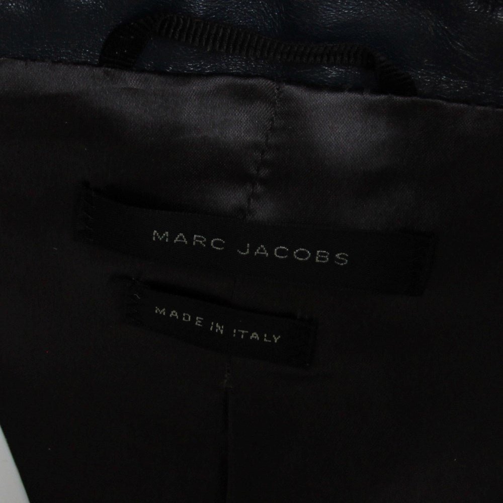 Marc Jacobs Shaded Blue Leather Jacket - 2020s Blue FR 50 Le