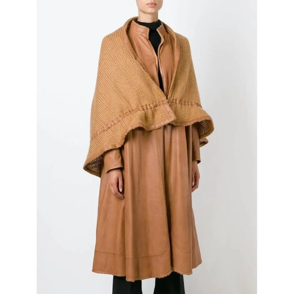 Unsigned Light Brown Suit - '70s Brown Wool Good - Inside View