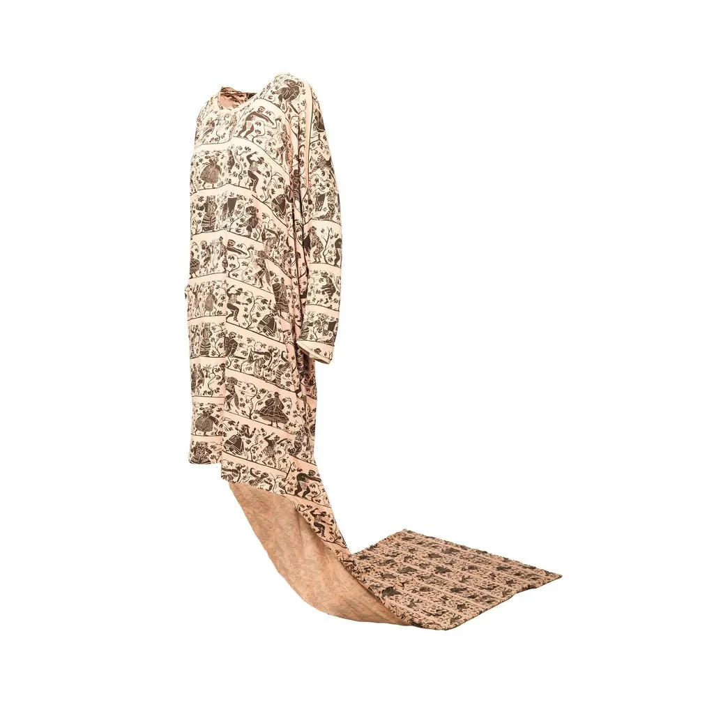 Vivienne Westwood Tribal Print Long Dress - '10s
