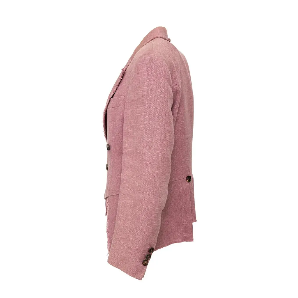 Vivienne Westwood Coat - '10s Pink Canvas Good - Back View