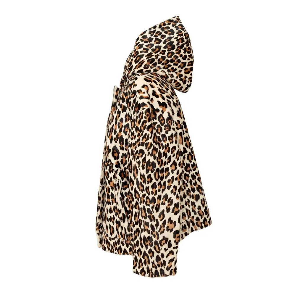 Marni Leopard Print Jacket - '10s MultiColor Cotton Good - Back View