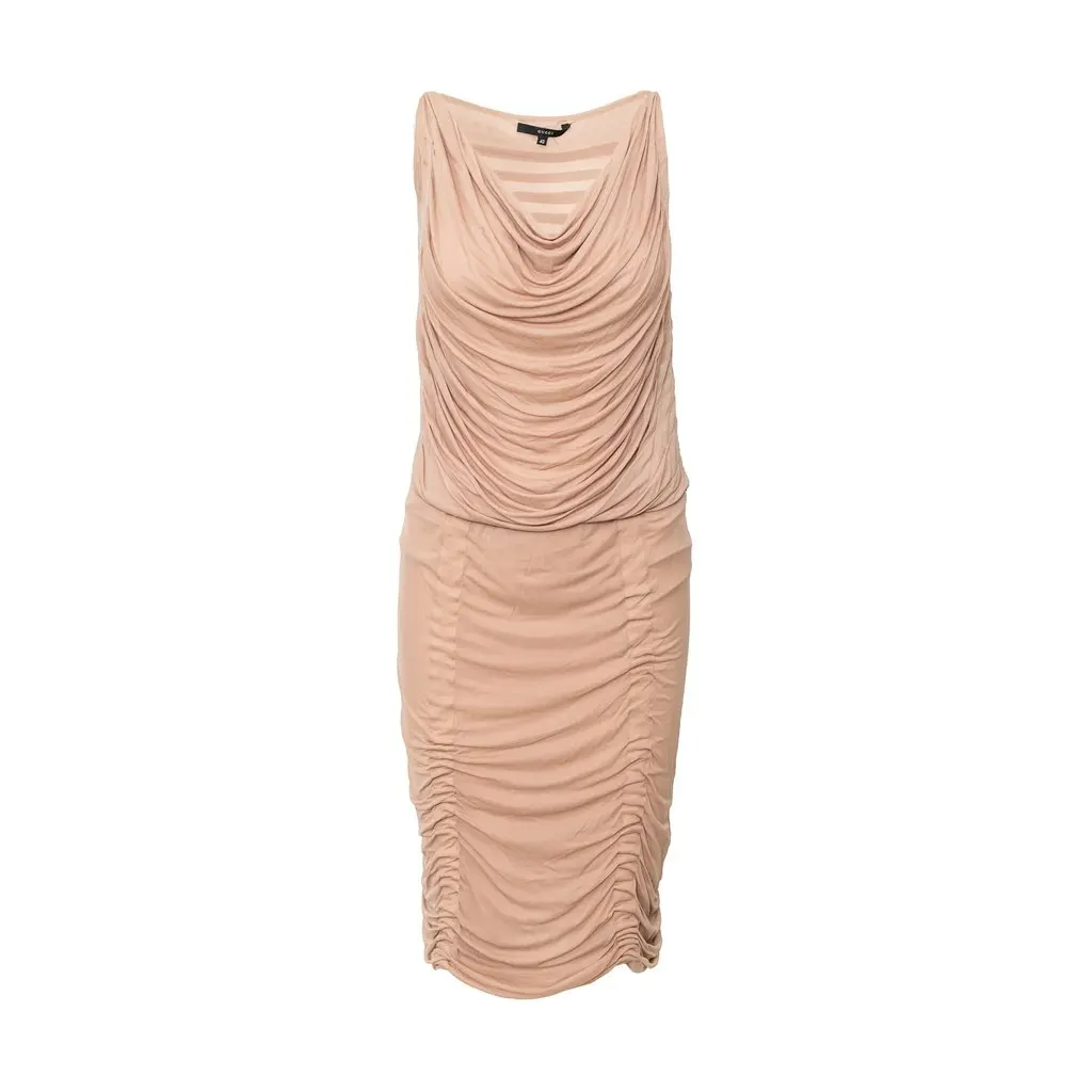 Gucci Ruched Top & Skirt Set - '90s Pink Good - Front View