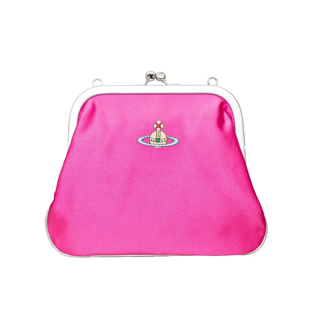 Vivienne Westwood Vivienne's Clutch - '20s Red Satin Good - Front View
