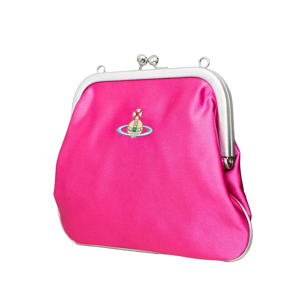 Vivienne Westwood Vivienne's Clutch - '20s Red Satin Good - Back View