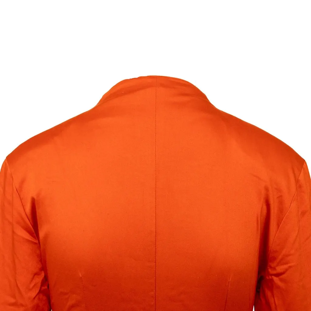 Gianni Versace Versus Mini Dress with Zipper - '90s Orange Good - Model View