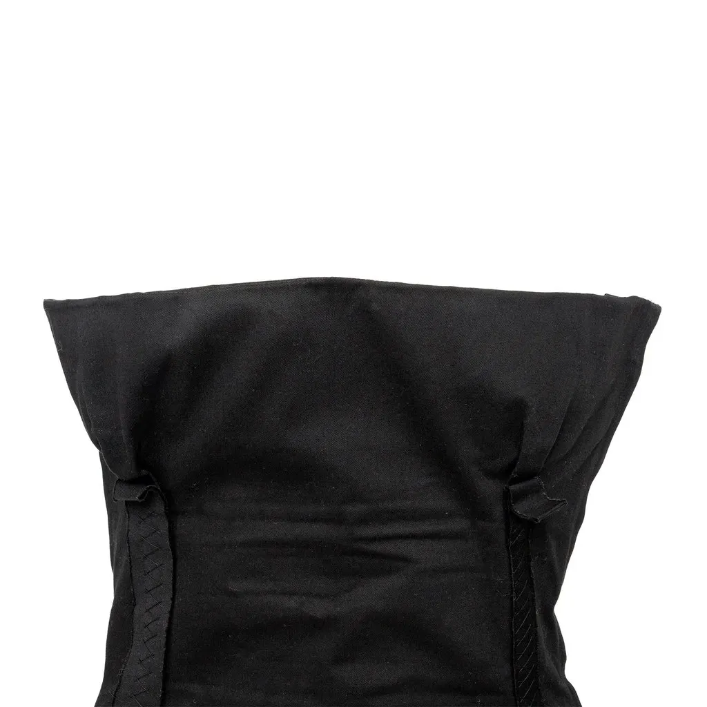 Yohji Yamamoto Strapless Dress - '90s MultiColor Cotton Good - Model View