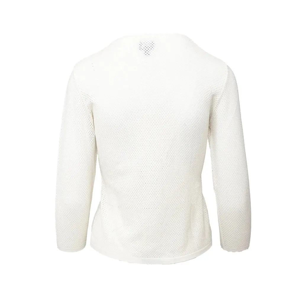 Unsigned Calvin Klein Knitwear Set - '10s White Good - Model View