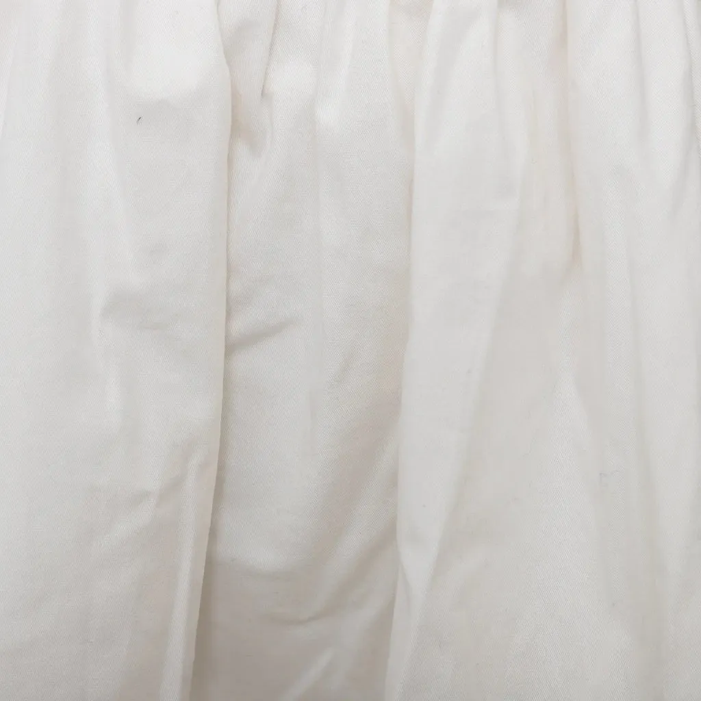 Chloé See by Chloé Cotton Skirt - '10s White Cotton Good - Model View