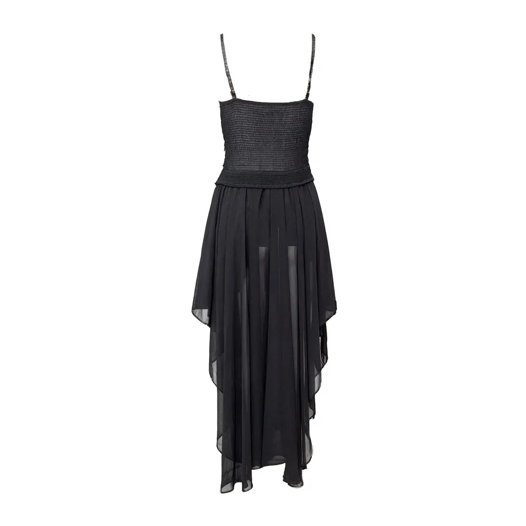 La Perla Ritmo di Perla Sequin Dress - '90s Black Good - Inside View