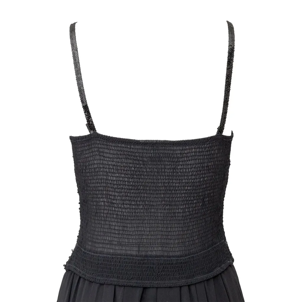 La Perla Ritmo di Perla Sequin Dress - '90s Black Good - Box View