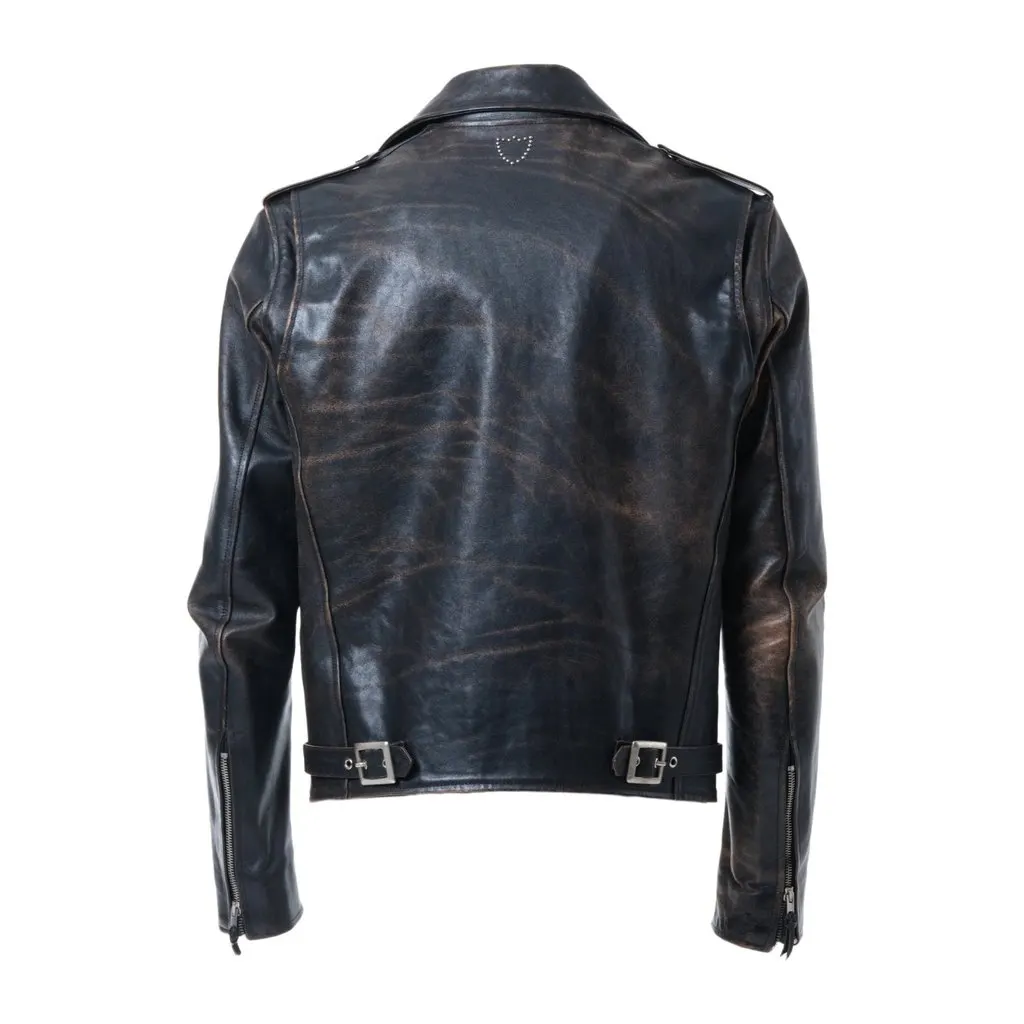 Unsigned Hollywood Trading Company Leather Jacket - '10s Red Leather Good - Inside View