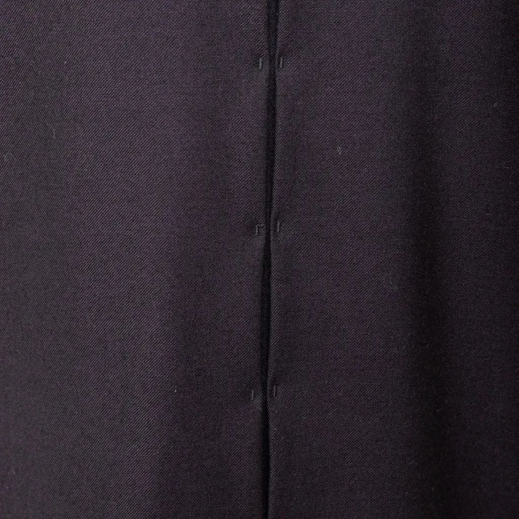 Jil Sander Wool Top - '10s Navy Wool Good - Model View