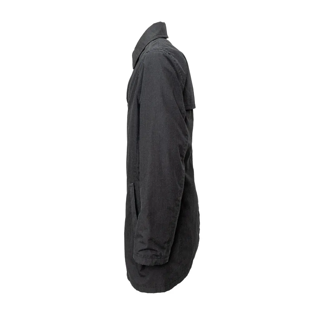 Prada Short Trench - '10s Grey Good - Back View