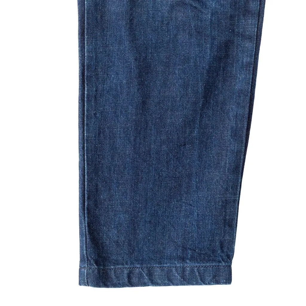Unsigned Denim Trousers - '20s Blue Denim Good - Inside View