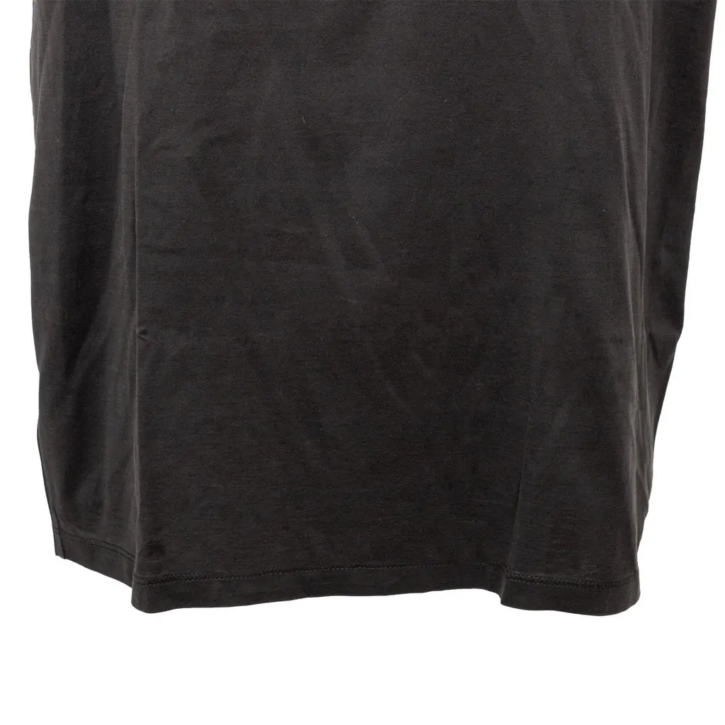 Prada Cotton T-shirt - '20s Grey Cotton Good - Model View