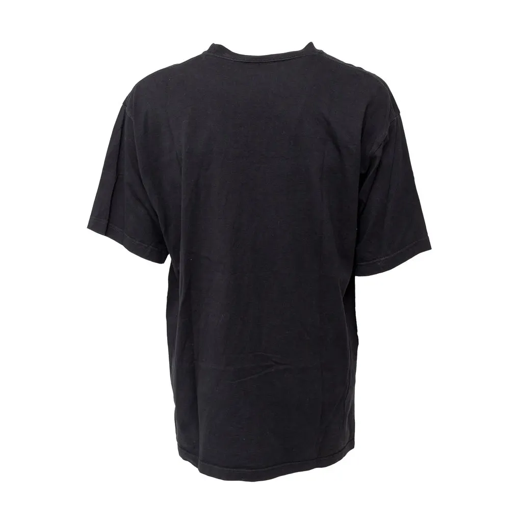 Balenciaga Lion’s Laurel Embroidered T-shirt - '20s Red Cotton Good - Back View