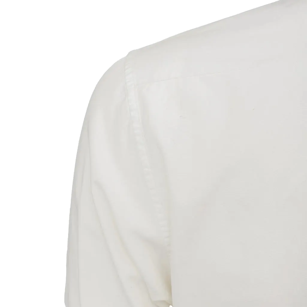 Dior Cotton Shirt - '10s White Cotton Good - Model View
