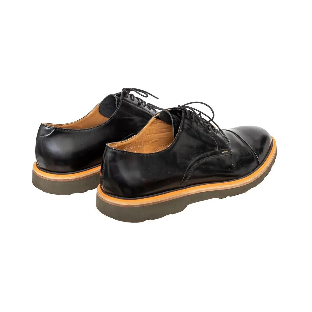 Paul Smith Oxford Shoes - '10s Black Leather Good - Back View