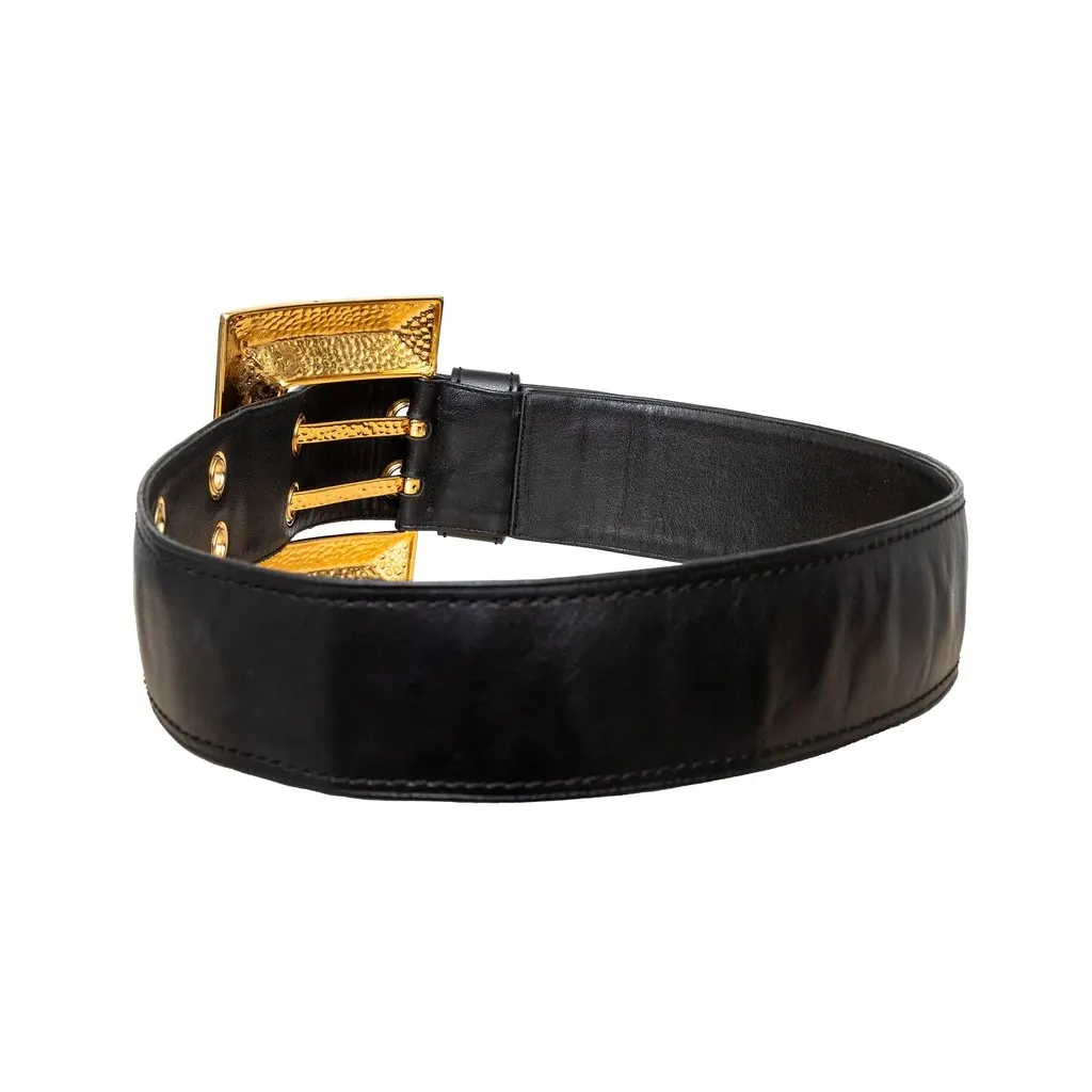 Giuseppe Zanotti Leather Belt - '10s Black Leather Good - Box View