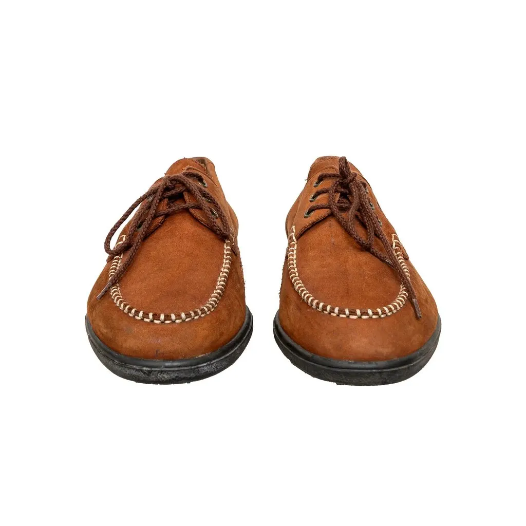 Unsigned Fratelli Rossetti Suede Shoes - '10s Brown Suede Good - Inside View