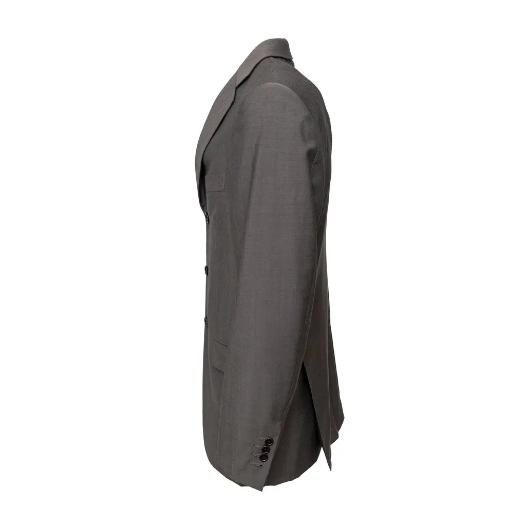 Unsigned Davide Cenci Sartorial Suit - '10s Grey Wool Good - Inside View
