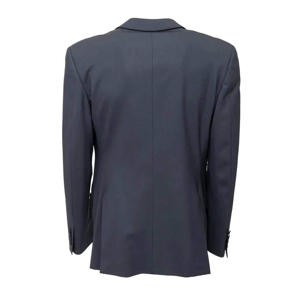Unsigned Zari Sartorial Suit with Vest - '10s Grey Wool Good - Inside View