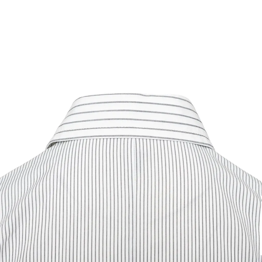 Gianfranco Ferré Stripe Shirt - '00s Red Cotton Good - Box View