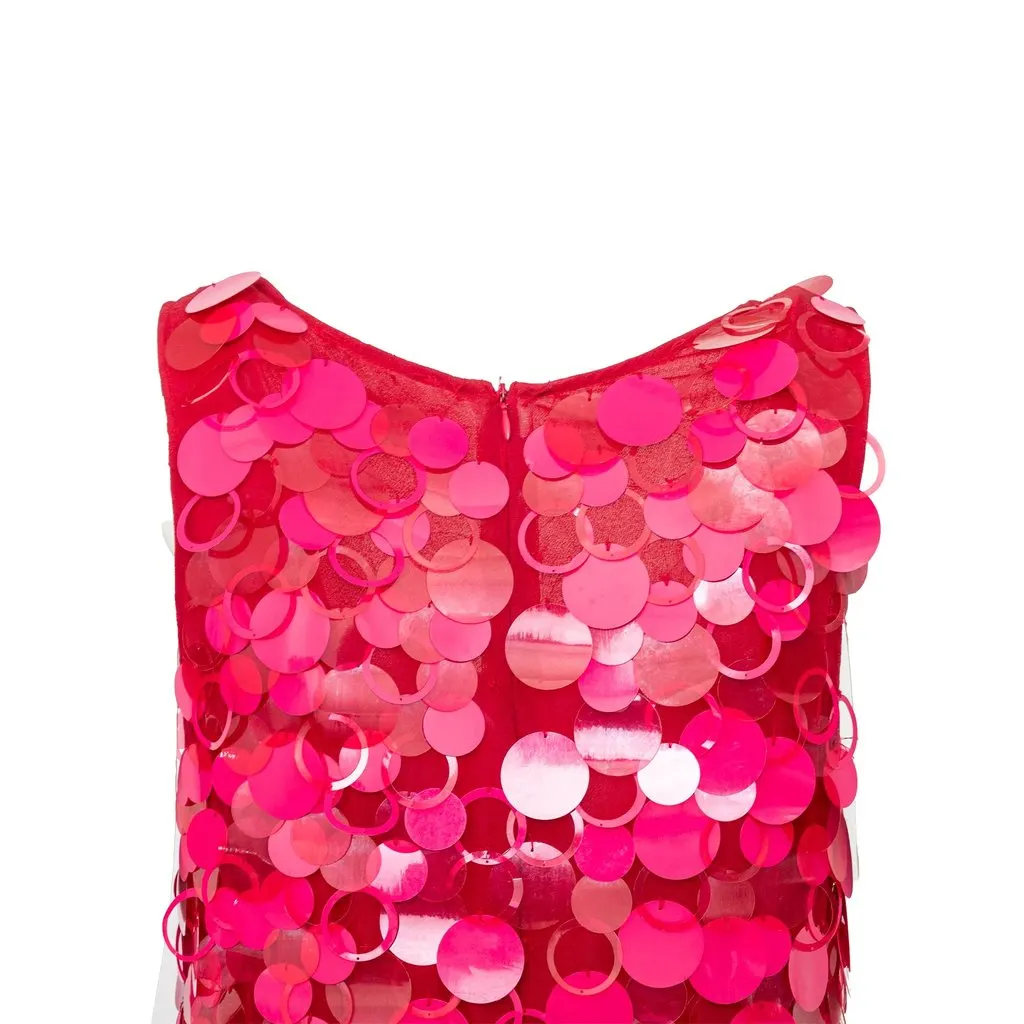 Unsigned Sequin Dress - '10s Pink Good - Box View