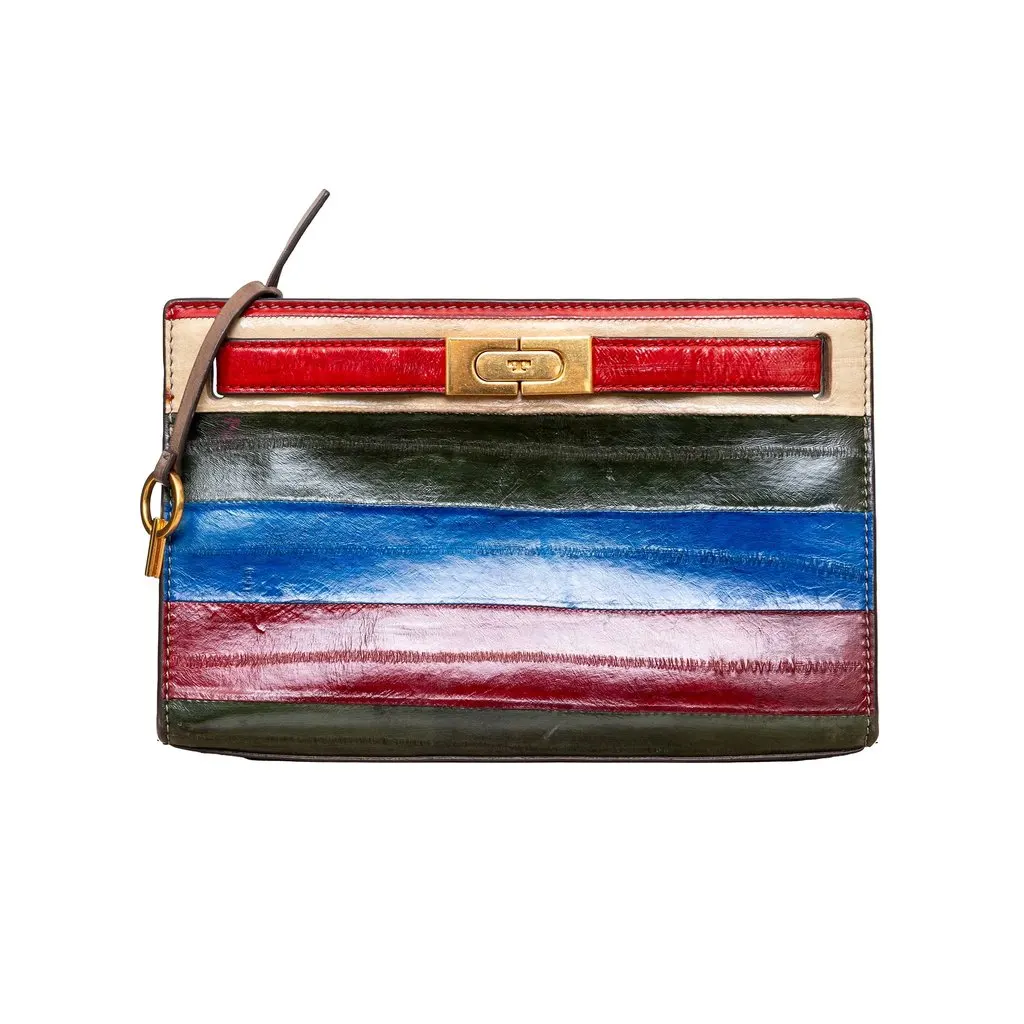 Tory Burch Colorblock Clutch - '00s