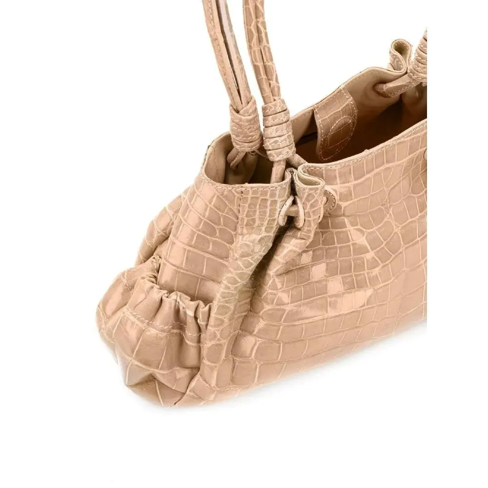 Giorgio Armani Pink Crocodile Bag - 2000s Pink Leather Good - Box View