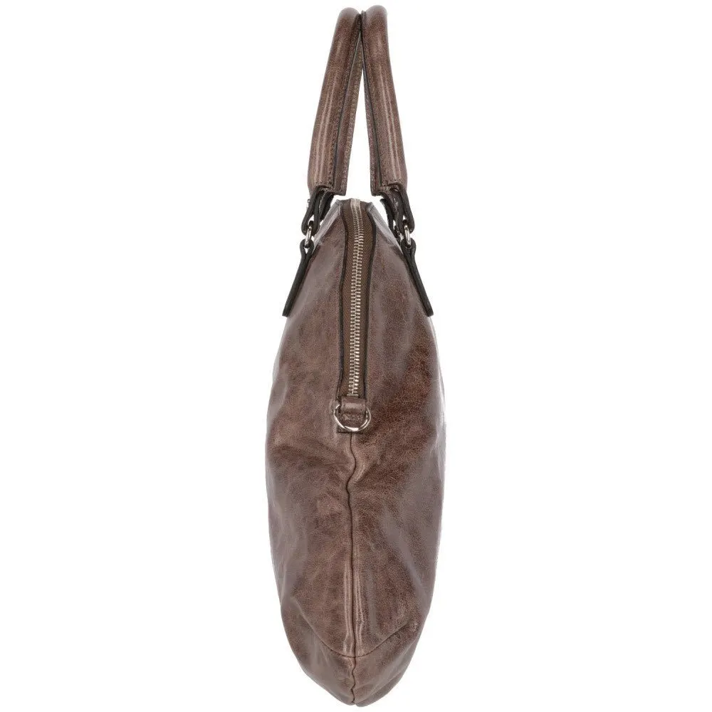 Marni Brown Leather Bag - 2000s Brown Leather Good - Model View