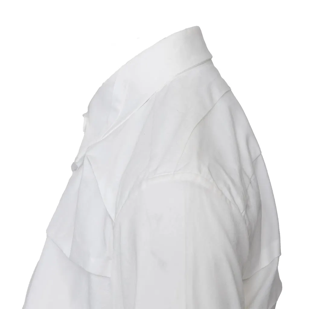 Maison Margiela Pleated Shirt - '10s White Cotton Good - Box View