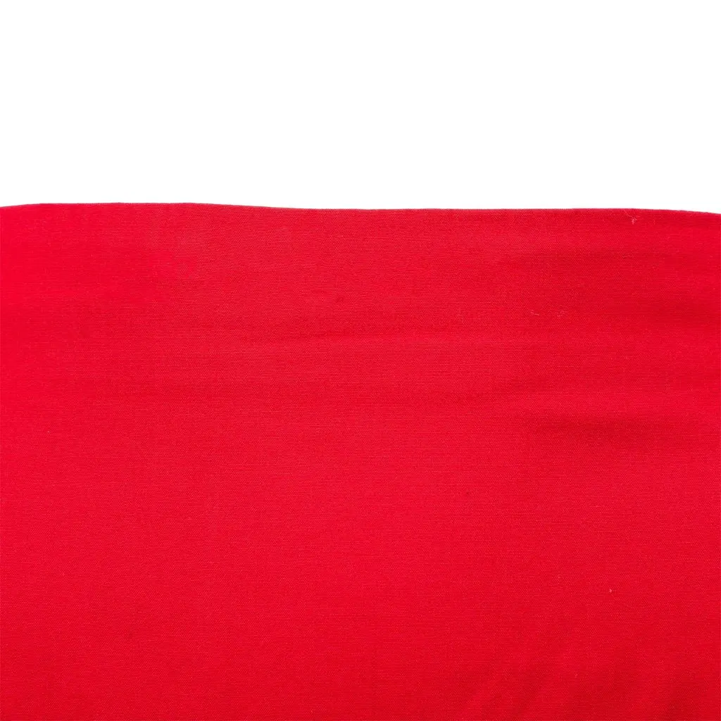 Versace Mini Skirt - '90s Red Wool Good - Model View