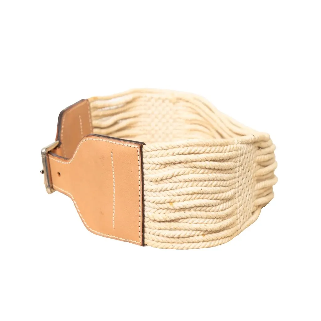 Alaïa Braided Belt - '00s Beige Leather Good - Inside View