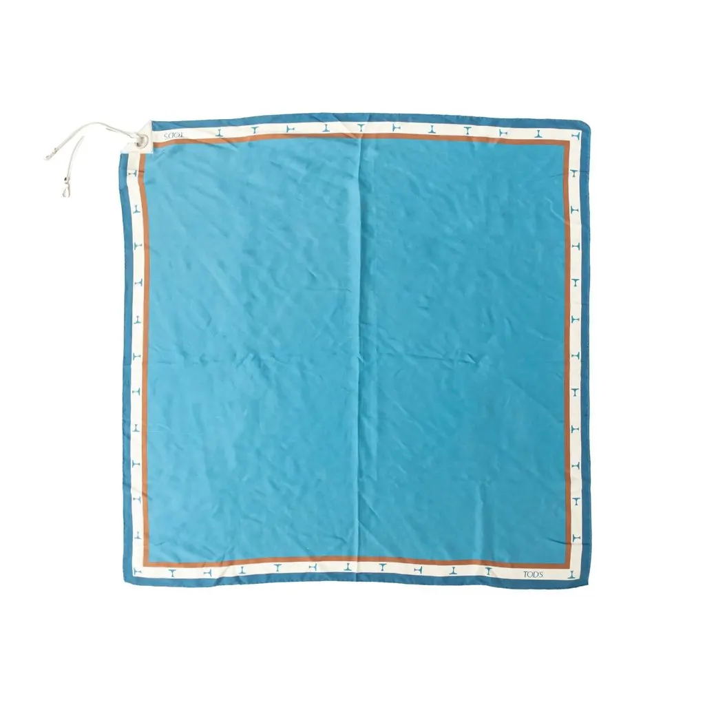 Tod's Scarf Dress - '10s MultiColor Silk Good - Box View