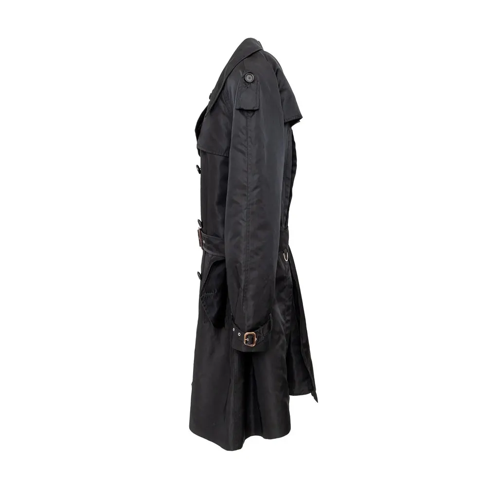 Dolce & Gabbana Trench Coat - '10s Black Good - Back View
