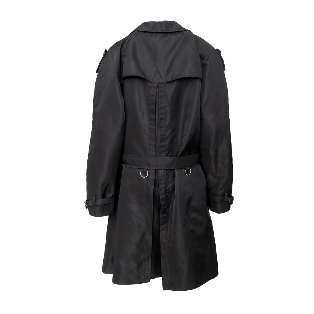 Dolce & Gabbana Trench Coat - '10s Black Good - Inside View