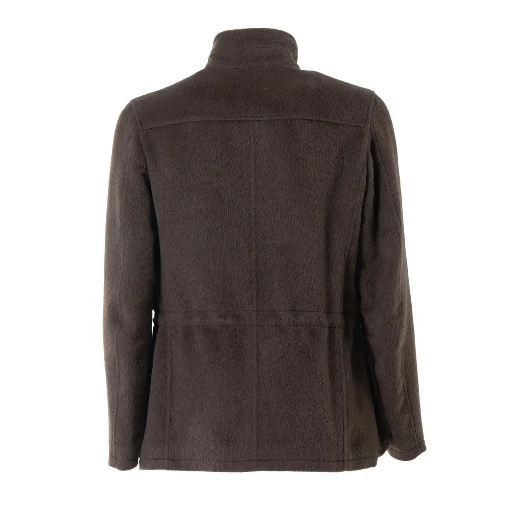 Unsigned FG Roma Wool Jacket – ’10s Brown Wool Good - Inside View