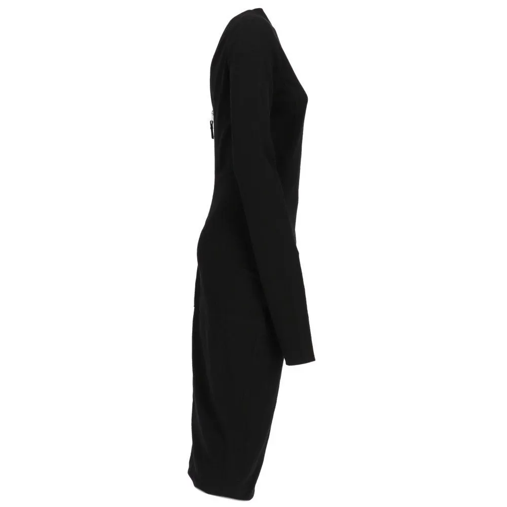 Rick Owens Black Dress - 2010s Black Good - Inside View
