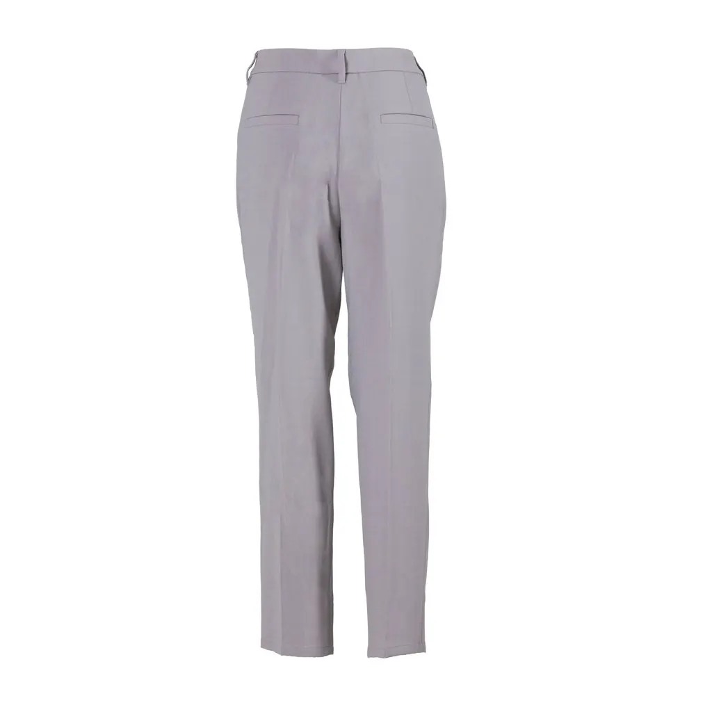 Brunello Cucinelli wool viscose women’s trousers - '20s Grey Wool Good - Inside View