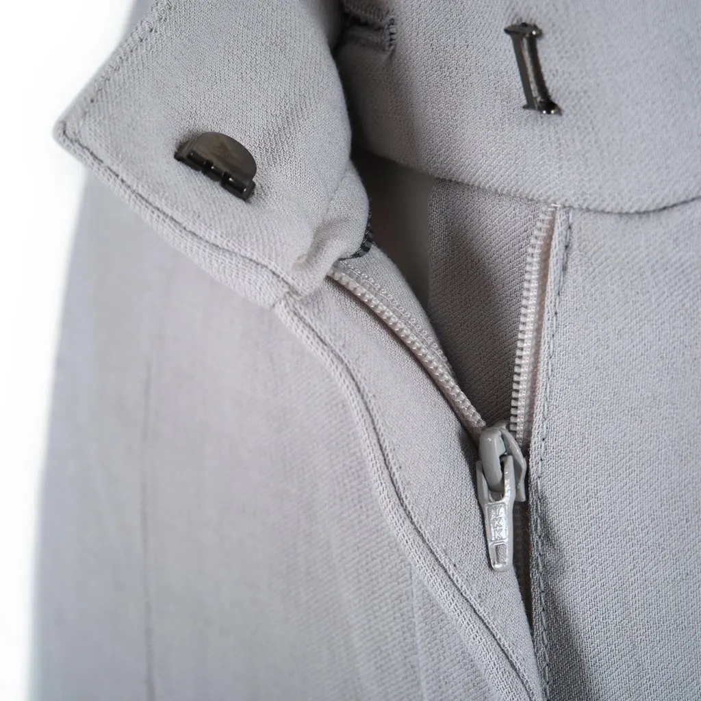 Brunello Cucinelli wool viscose women’s trousers - '20s Grey Wool Good - Box View